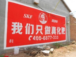 天峨刷墙广告”蕴含了时代命题