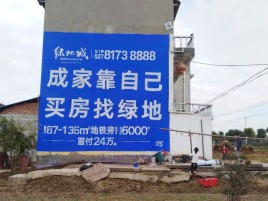 天峨墙体广告位置选择重要性
