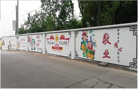 天峨手绘墙画在现实中主要有哪些应用？