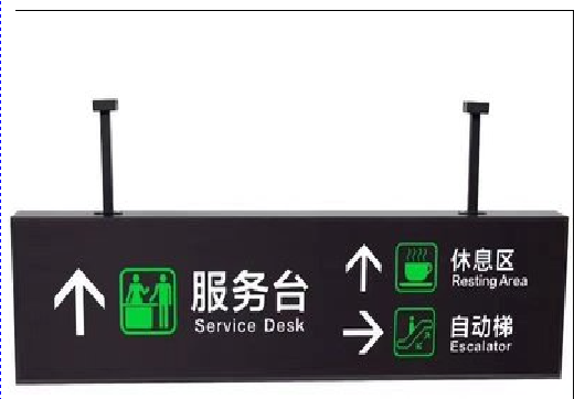 天峨吊牌灯箱制作流程。