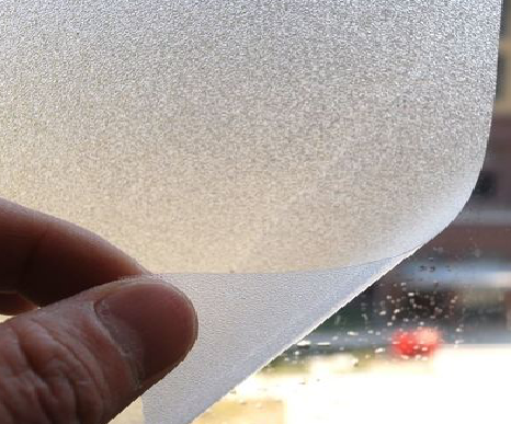 天峨玻璃门外面粘广告用什么材料好？