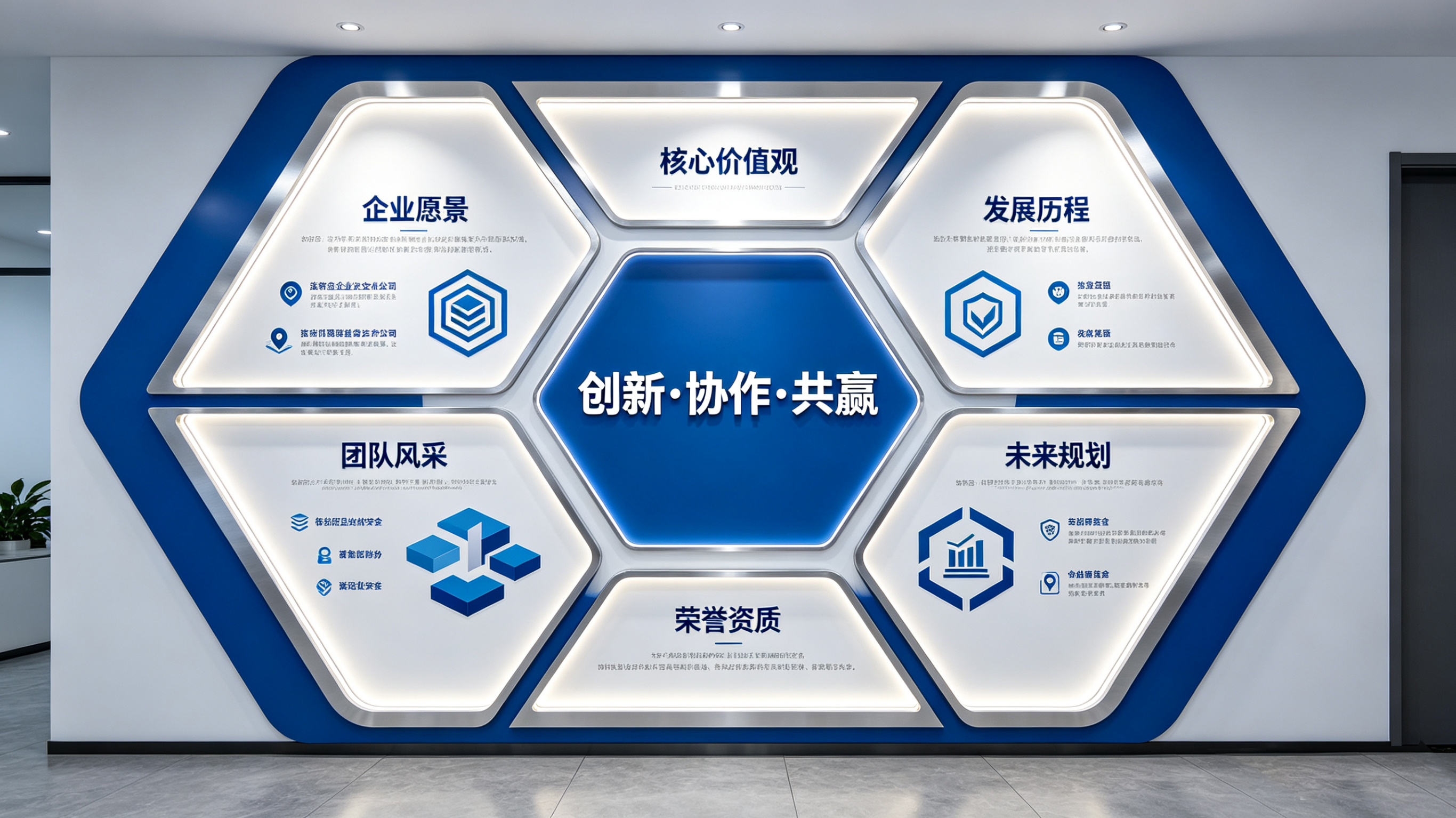 天峨企业文化墙六边形避坑指南（新手常犯5个错误）